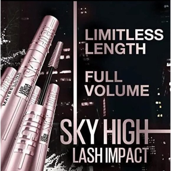 Maybelline Holiday Limited Edition Eye Makeup Gift Set Sky High Mascara Black - Picture 7 of 8